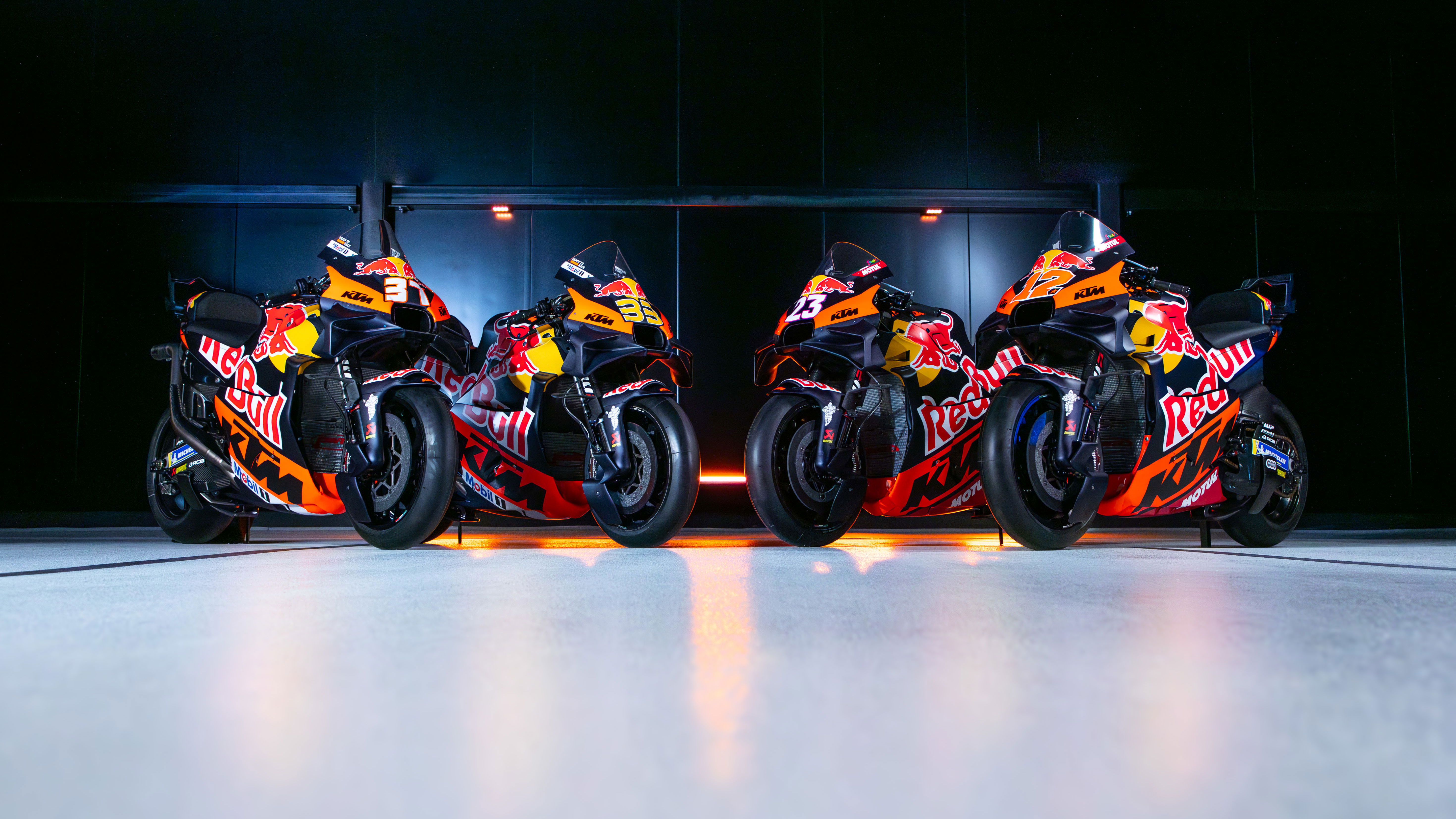 2025 Red Bull KTM, Tech3 RC16s. Credit: KTM.